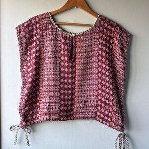 Ace & Jig Reversible Project Top in Sable / Spree, S